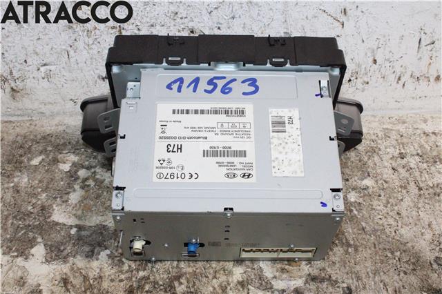 Bilstereo til Hyundai Ioniq Electric 2016-2019 (Fase 1) (96550G7650PGB|)