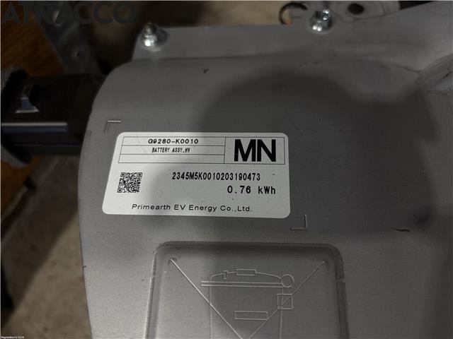 Batteripakke elbil til Toyota Yaris 2020-->> (Type IV) (G9280K0010|)