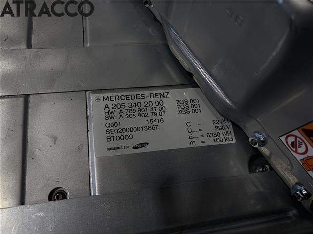 Batteripakke elbil til Mercedes C-Klasse 2014-2018 (Fase 1) (W205) (W205) (A2053402000|)