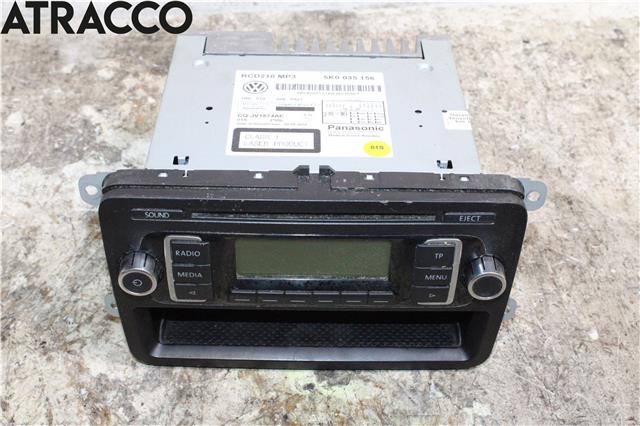Bilstereo til VW Caddy 2010-2015 (Type III, Fase 2) (5K0035156|)