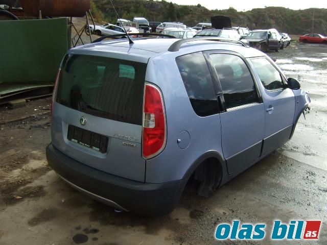 Škoda Roomster 2006-2010 (Fase 1) , Motorkode: BMS, Girkassekode: JDE