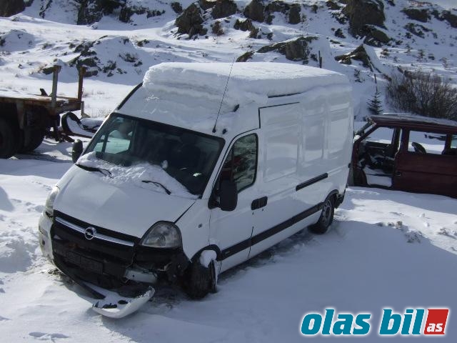 Opel Movano 1999-2010 , Motorkode: G9U-A7, Girkassekode: 6 gear