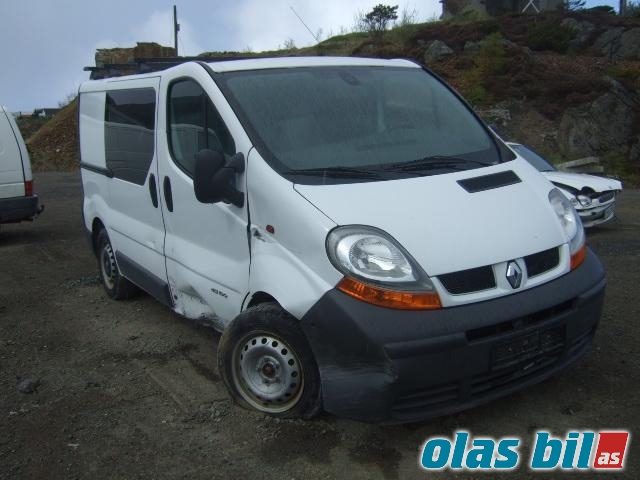 Renault Trafic 2001-2006 , Motorkode: F9QU7, Girkassekode: PK6 025