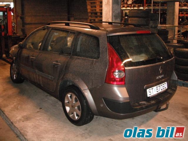 Renault Megane 2003-2005 (Type II, Fase 1) , Motorkode: K9KD7 82HK, Girkassekode: JR5 (102)