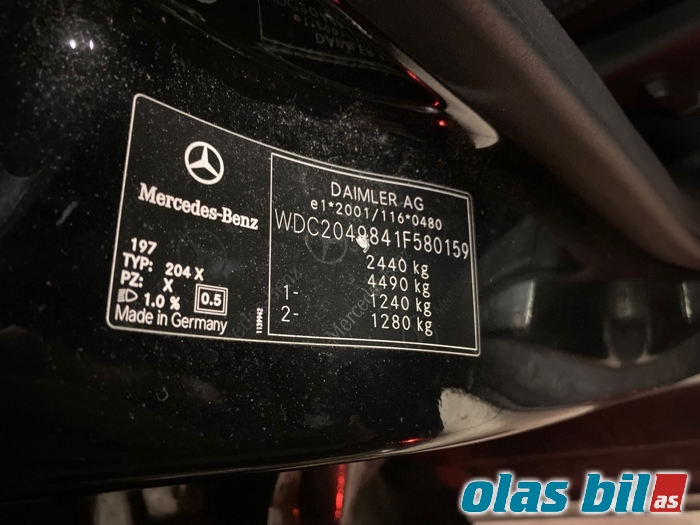 Mercedes GLK 2008-2015 (X204) (X204), Motorkode: OM651.912, Girkassekode: Automat