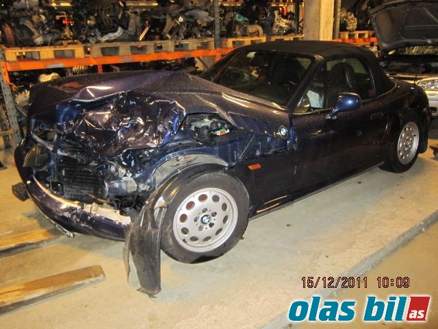 BMW Z3 1996-2002 (E36/8 & E36/8) (E36/8 & E36/8), Motorkode: M43 B18 (184E2), Girkassekode: 23007505600