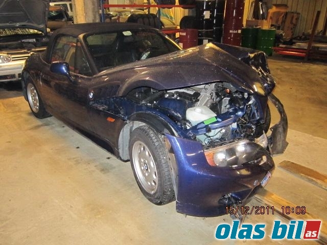 BMW Z3 1996-2002 (E36/8 & E36/8) (E36/8 & E36/8), Motorkode: M43 B18 (184E2), Girkassekode: 23007505600