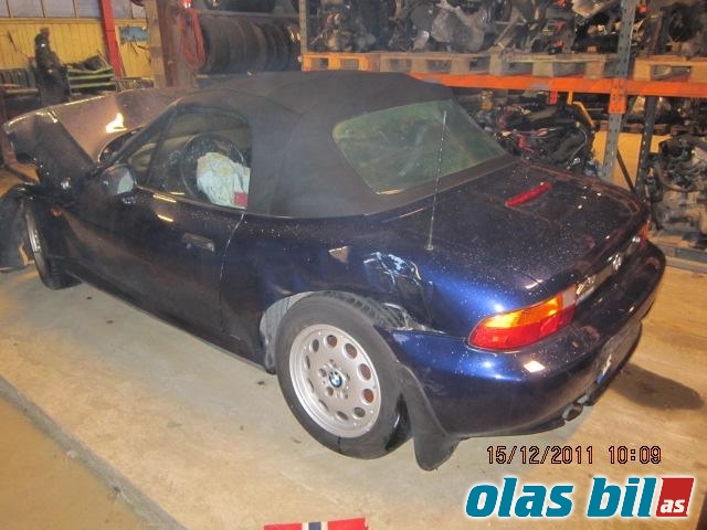 BMW Z3 1996-2002 (E36/8 & E36/8) (E36/8 & E36/8), Motorkode: M43 B18 (184E2), Girkassekode: 23007505600