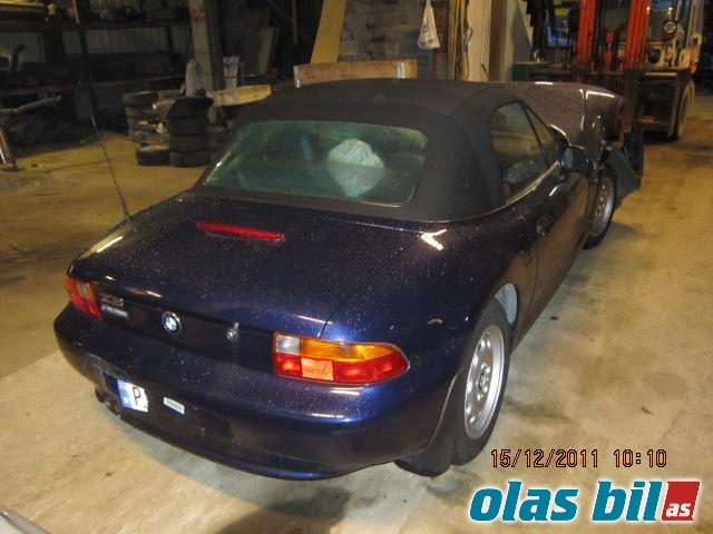 BMW Z3 1996-2002 (E36/8 & E36/8) (E36/8 & E36/8), Motorkode: M43 B18 (184E2), Girkassekode: 23007505600