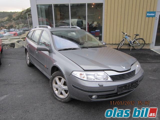 Renault Laguna 2001-2005 (Type II, Fase 1) , Motorkode: K4MD7, Girkassekode: 8200101709