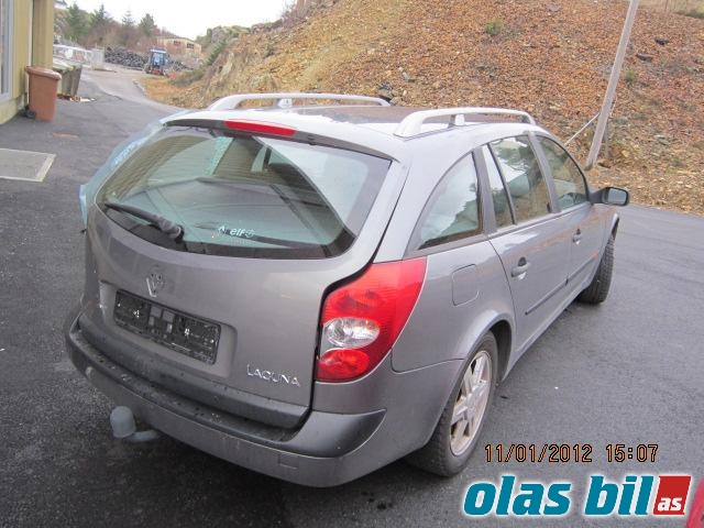 Renault Laguna 2001-2005 (Type II, Fase 1) , Motorkode: K4MD7, Girkassekode: 8200101709