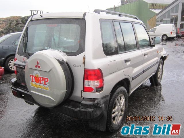 Mitsubishi Pajero 2000-2006 (Type III) , Motorkode: 4G94, Girkassekode: V4AW4