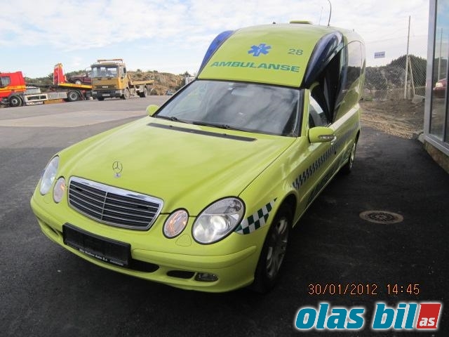 Mercedes E-Klasse 2006-2009 (Fase 2) (W211) (W211), Motorkode: OM 647.961, Girkassekode: 2112708300 7226400 6