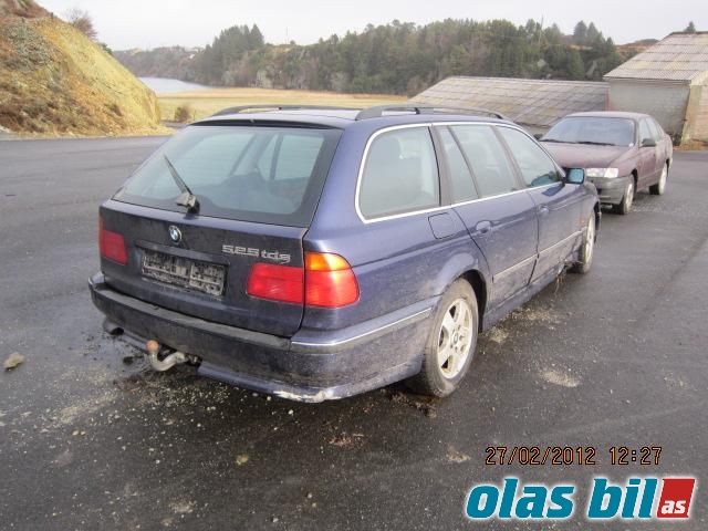 BMW 5-Serie 1996-2003 (E39) (E39), Motorkode: M51 D25 256T1, Girkassekode: 1053401098 105340110