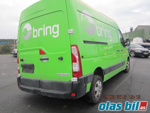 Opel Movano 2010-->> , Motorkode: M9T D6, Girkassekode: M73 PF6020 820093522