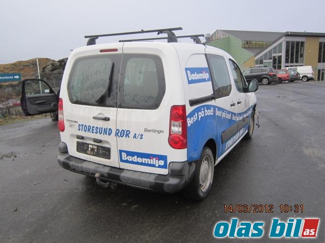 Citroën Berlingo 2008-2015 (Type II, Fase 1) , Motorkode: 9HS EL. 9H04, Girkassekode: 