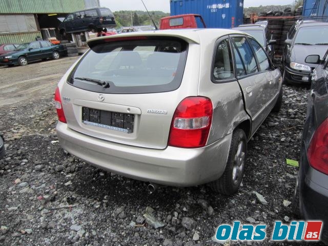 Mazda 323F 1999-2003 , Motorkode: ZM, Girkassekode: 