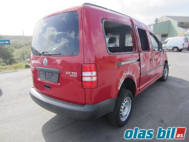 VW Caddy 2010-2015 (Type III, Fase 2) , Motorkode: CFHF (PARTSLINK), Girkassekode: NFQ (PARTSLINK)