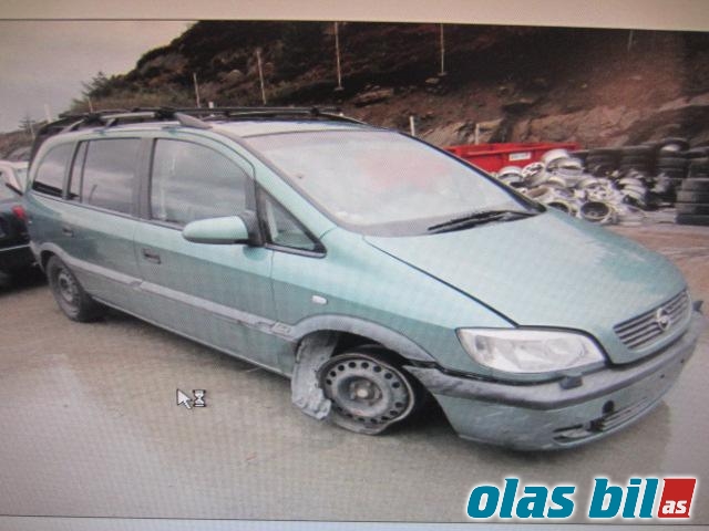 Opel Zafira A 1999-2005 , Motorkode: X18XE1, Girkassekode: MG4 F17