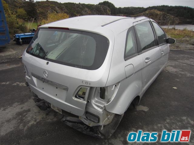 Mercedes B-Klasse 2008-2011 (Fase 2) (W245) (W245), Motorkode: OM 640.940, Girkassekode: 722800 00 346809