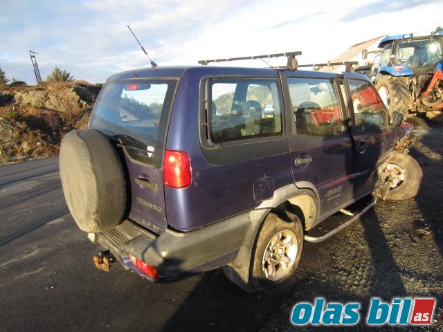 Nissan Terrano 1996-1999 (Fase 2) (R20) (R20), Motorkode: TD27TI, Girkassekode: 