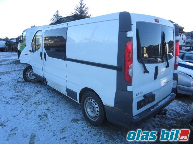 Opel Vivaro A 2006-2014 , Motorkode: LDN C063209 M9R E7, Girkassekode: 8200546200