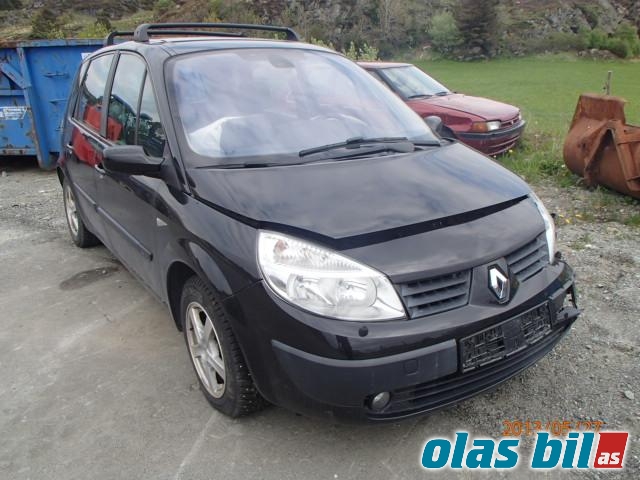 Renault Scenic 2003-2009 (Type II) , Motorkode: K4MT7, Girkassekode: JR5 (104)