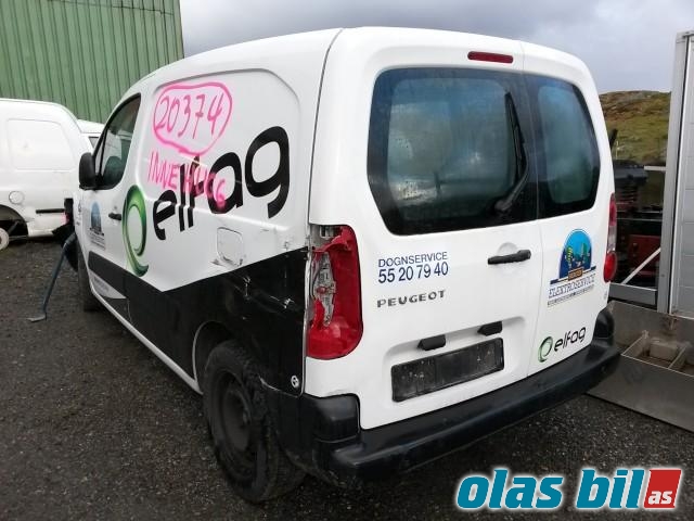 Peugeot Partner 2008-2015 (Type II, Fase 1) , Motorkode: 9HT, Girkassekode: BE4