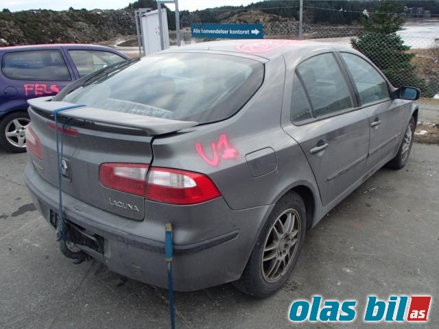 Renault Laguna 2001-2005 (Type II, Fase 1) , Motorkode: F4P 770, Girkassekode: 