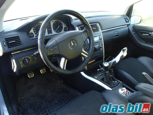 Mercedes B-Klasse 2005-2008 (Fase 1) (W245) (W245), Motorkode: OM 640.940, Girkassekode: 711640 00 078037