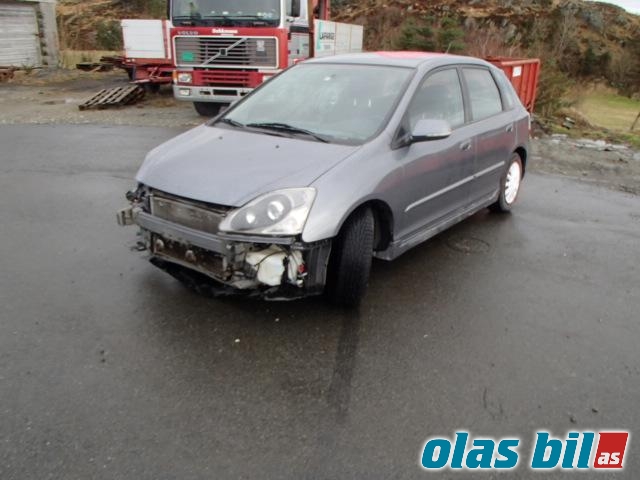 Honda Civic 2001-2005 (Type VII) (ENGELSK) (ENGELSK), Motorkode: D16V1, Girkassekode: