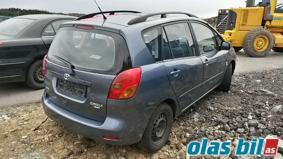 Toyota Verso 2002-2004 (COROLLA) (COROLLA), Motorkode: 3ZZ-FE, Girkassekode: 
