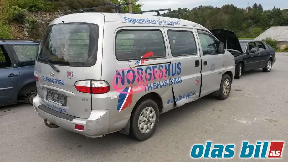 Hyundai H-1 1998-2005 (Type I, Fase 1) , Motorkode: D4CB-L, Girkassekode: 