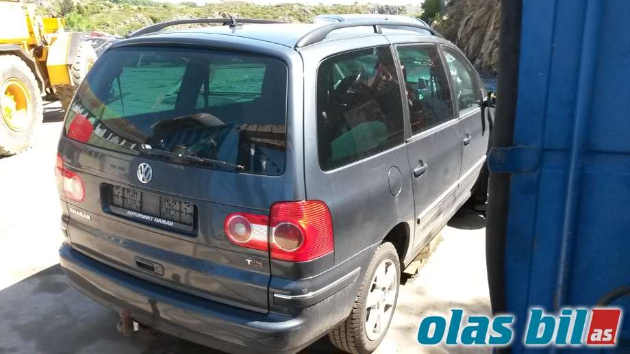 VW Sharan 2000-2010 (Type I, Fase 2) , Motorkode: ASZ, Girkassekode: FUX