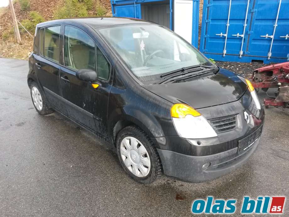 Renault Modus 2006-2008 , Motorkode: K4J G7, Girkassekode: