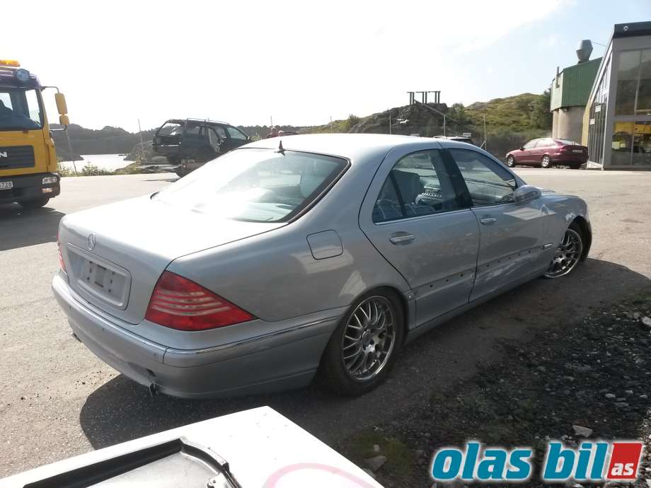 Mercedes S-Klasse 1999-2005 (W220) (W220), Motorkode: M 112.944, Girkassekode: 722618 01 148874