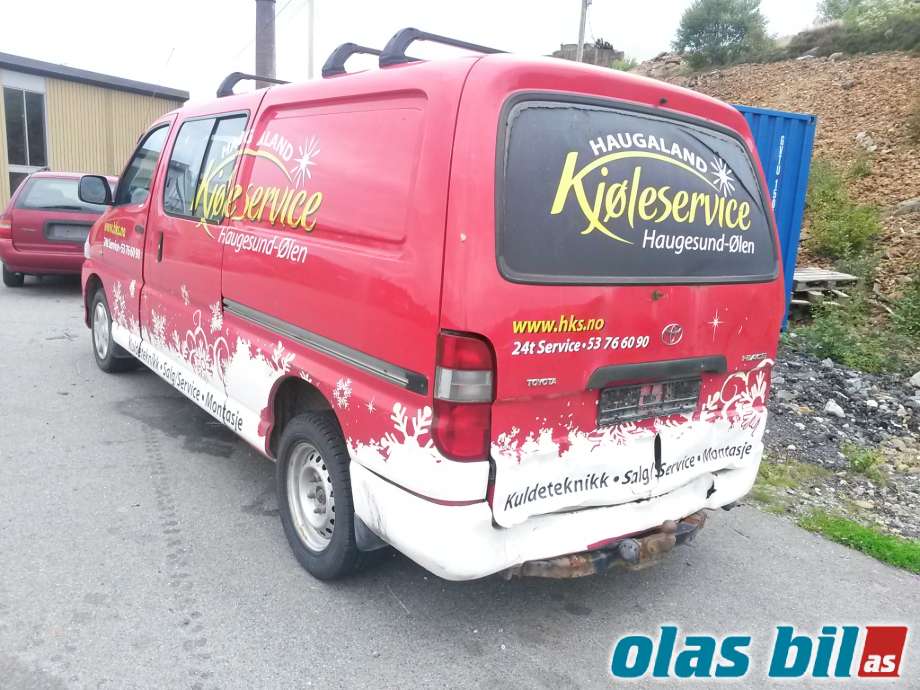 Toyota Hiace 2007-2012 (Fase 3) , Motorkode: 2KD-FTV, Girkassekode: 