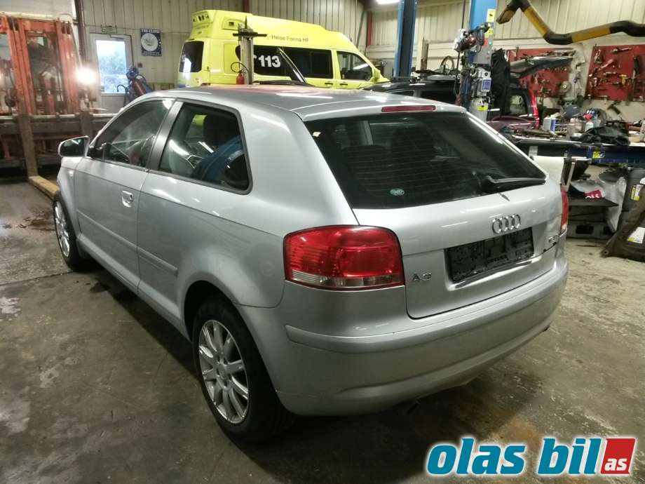 Audi A3 2003-2008 (Type II, Fase 1) , Motorkode: BAG, Girkassekode: GVV