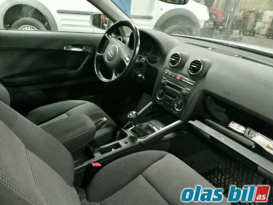 Audi A3 2003-2008 (Type II, Fase 1) , Motorkode: BAG, Girkassekode: GVV