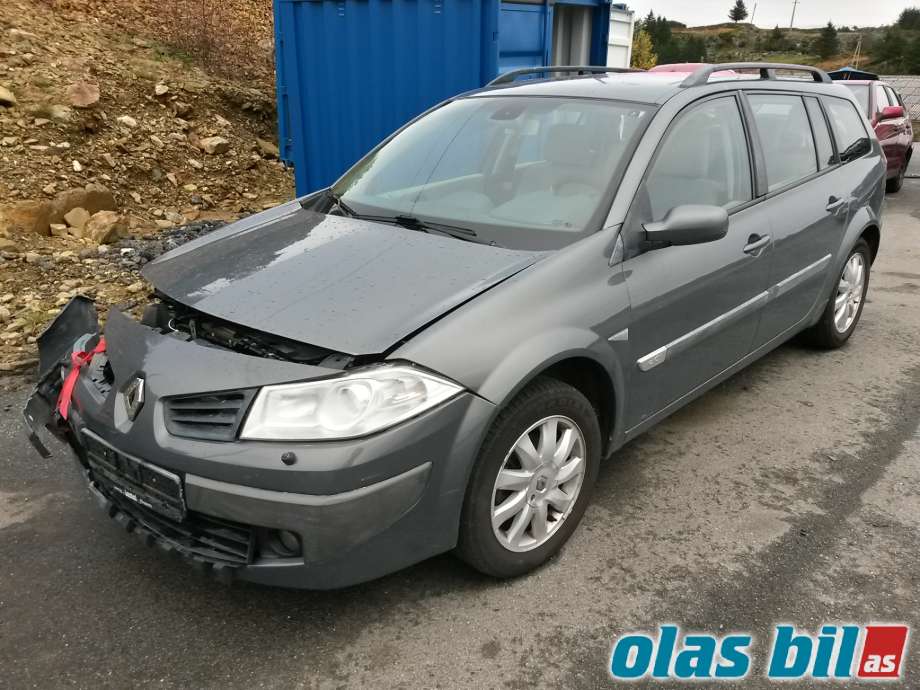 Renault Megane 2006-2009 (Type II, Fase 2) , Motorkode: K9KP7 106HK, Girkassekode: TL4 (001)