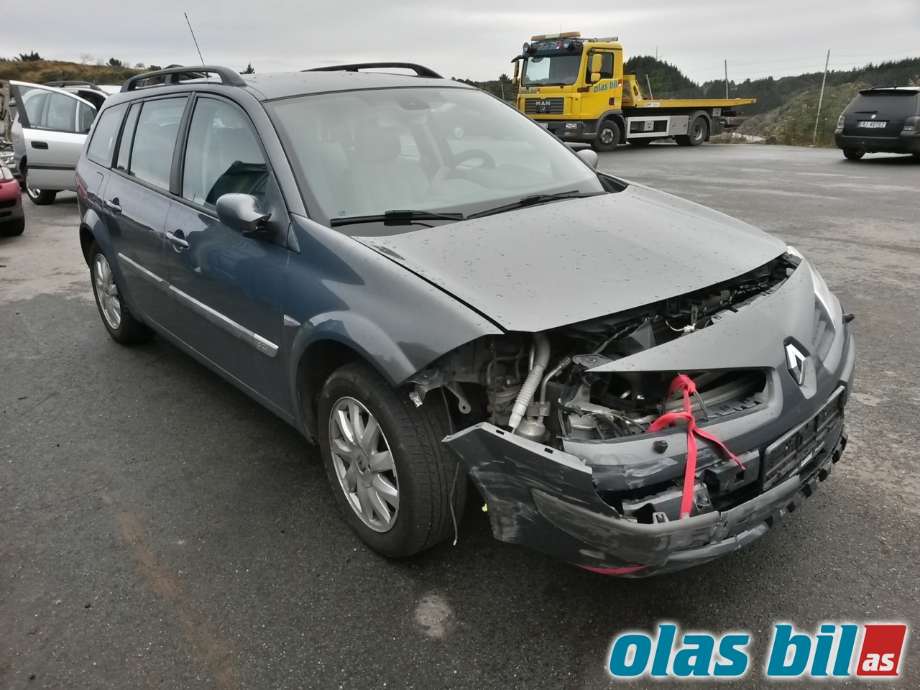 Renault Megane 2006-2009 (Type II, Fase 2) , Motorkode: K9KP7 106HK, Girkassekode: TL4 (001)