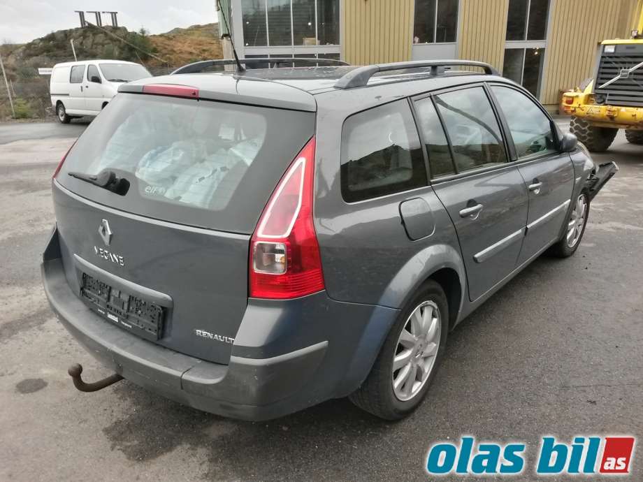 Renault Megane 2006-2009 (Type II, Fase 2) , Motorkode: K9KP7 106HK, Girkassekode: TL4 (001)