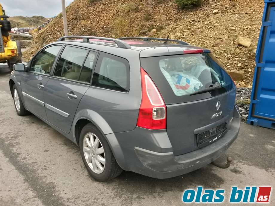 Renault Megane 2006-2009 (Type II, Fase 2) , Motorkode: K9KP7 106HK, Girkassekode: TL4 (001)