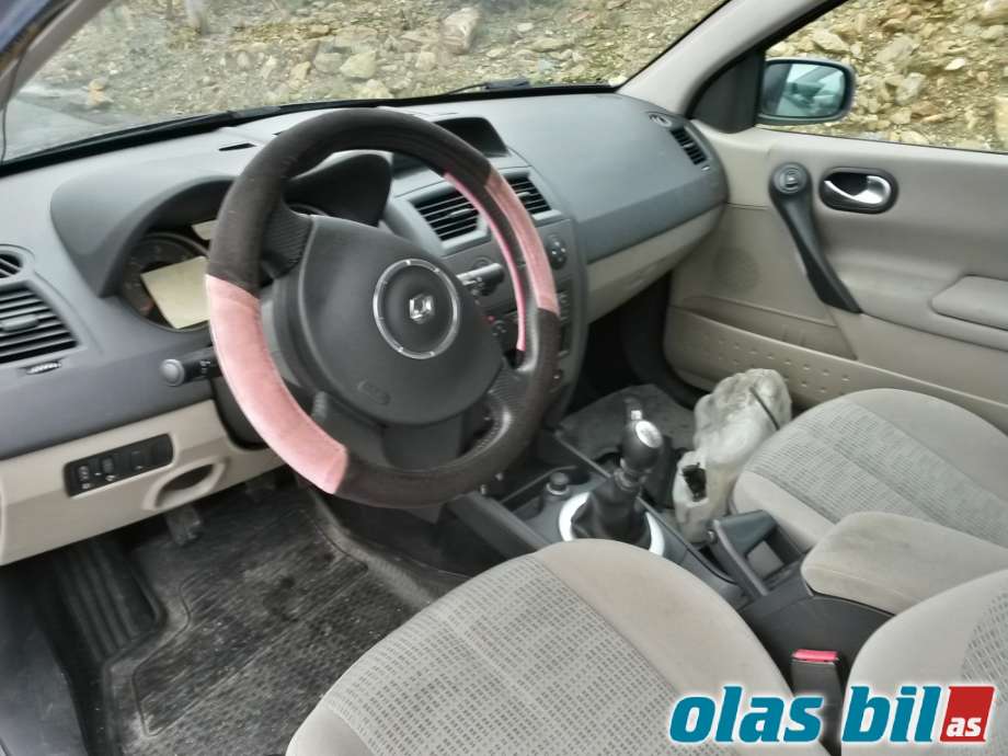 Renault Megane 2006-2009 (Type II, Fase 2) , Motorkode: K9KP7 106HK, Girkassekode: TL4 (001)
