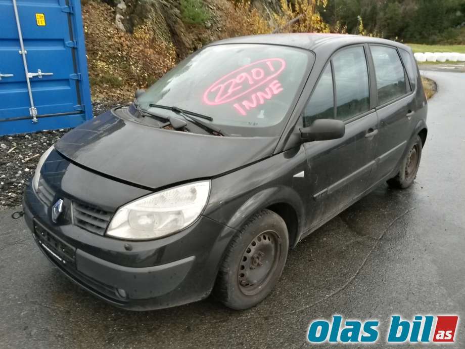 Renault Scenic 2003-2009 (Type II) , Motorkode: K4M T7, Girkassekode: