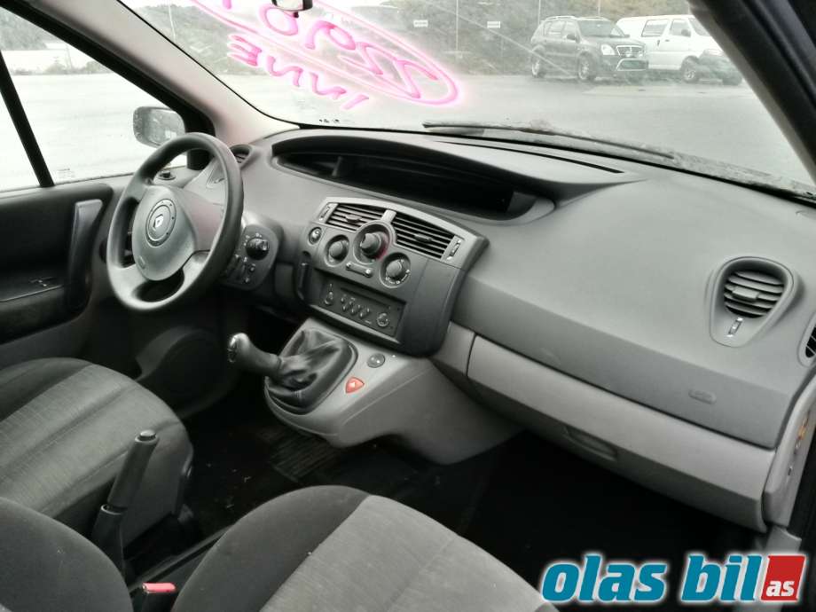 Renault Scenic 2003-2009 (Type II) , Motorkode: K4M T7, Girkassekode: