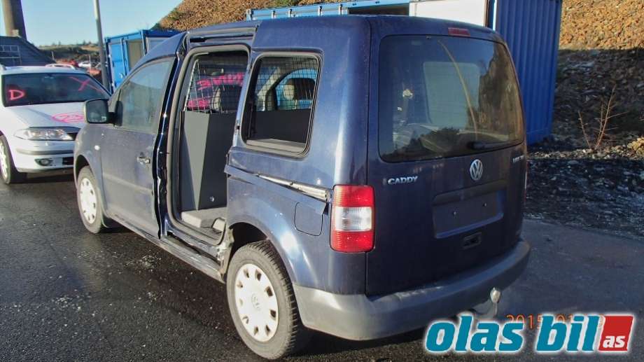 VW Caddy 2004-2010 (Type III, Fase 1) , Motorkode: BLS, Girkassekode: GQR