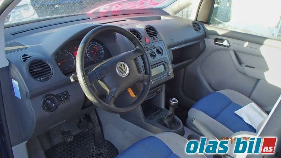 VW Caddy 2004-2010 (Type III, Fase 1) , Motorkode: BLS, Girkassekode: GQR