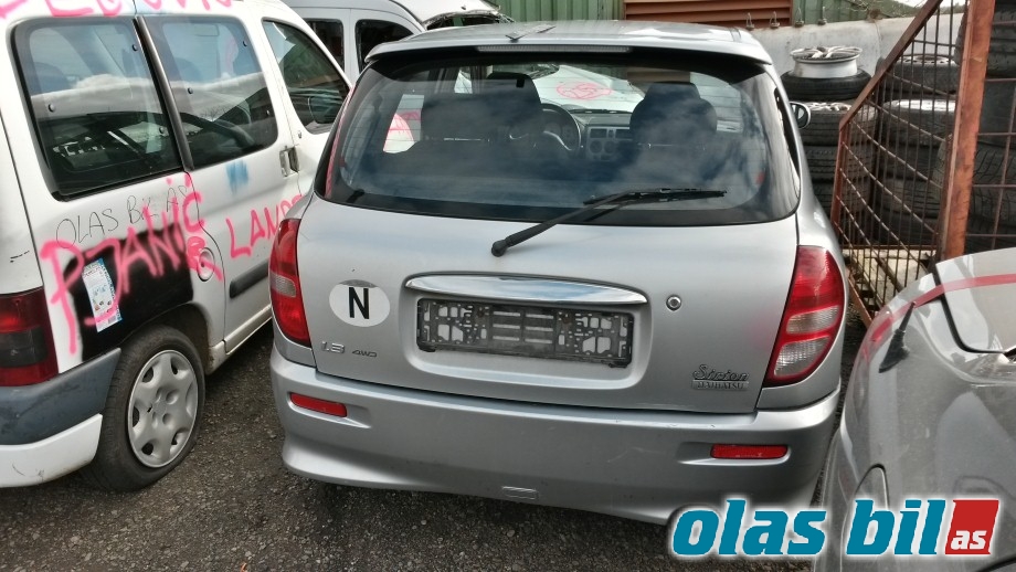 Daihatsu Sirion 1999-2005 (Type I) , Motorkode: K3, Girkassekode: 