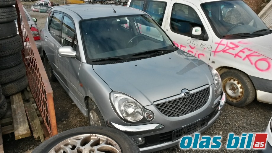 Daihatsu Sirion 1999-2005 (Type I) , Motorkode: K3, Girkassekode: 